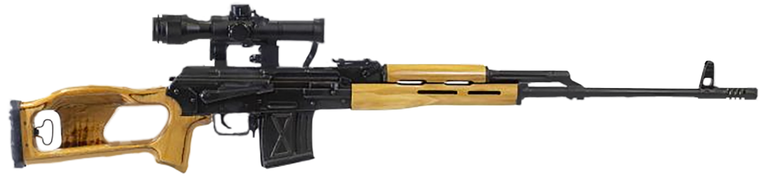 Century PSL with Optic 7.62X54mmR Semi-Auto 24.5" 10+1 RD RI035VN