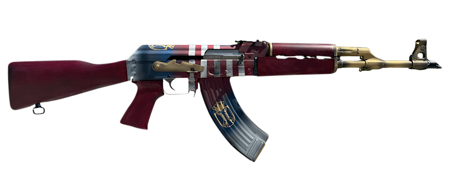 Zastava ZPAPM70 Serbian/USA Limited Edition 7.62x39mm Semi-Auto 30+1 RD ZR7762AMS
