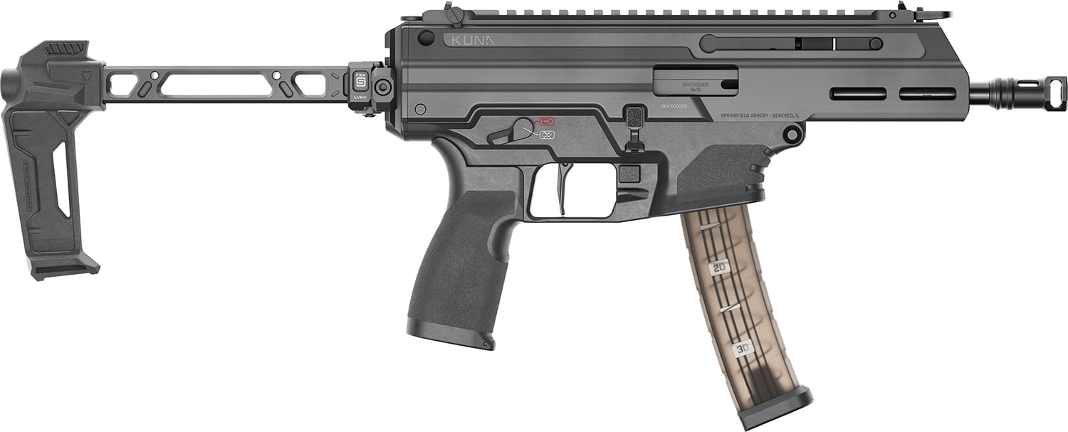 Springfield Kuna 9mm 30 RD 6.125 with Brace
