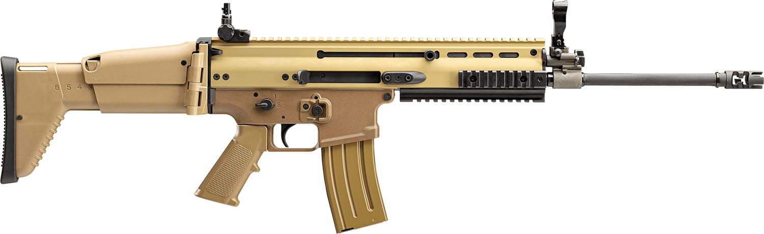 FN SCAR 16S 5.56x45mm Semi-Automatic Rifle 98501-2, Flat Dark Earth 30+1 16.25"