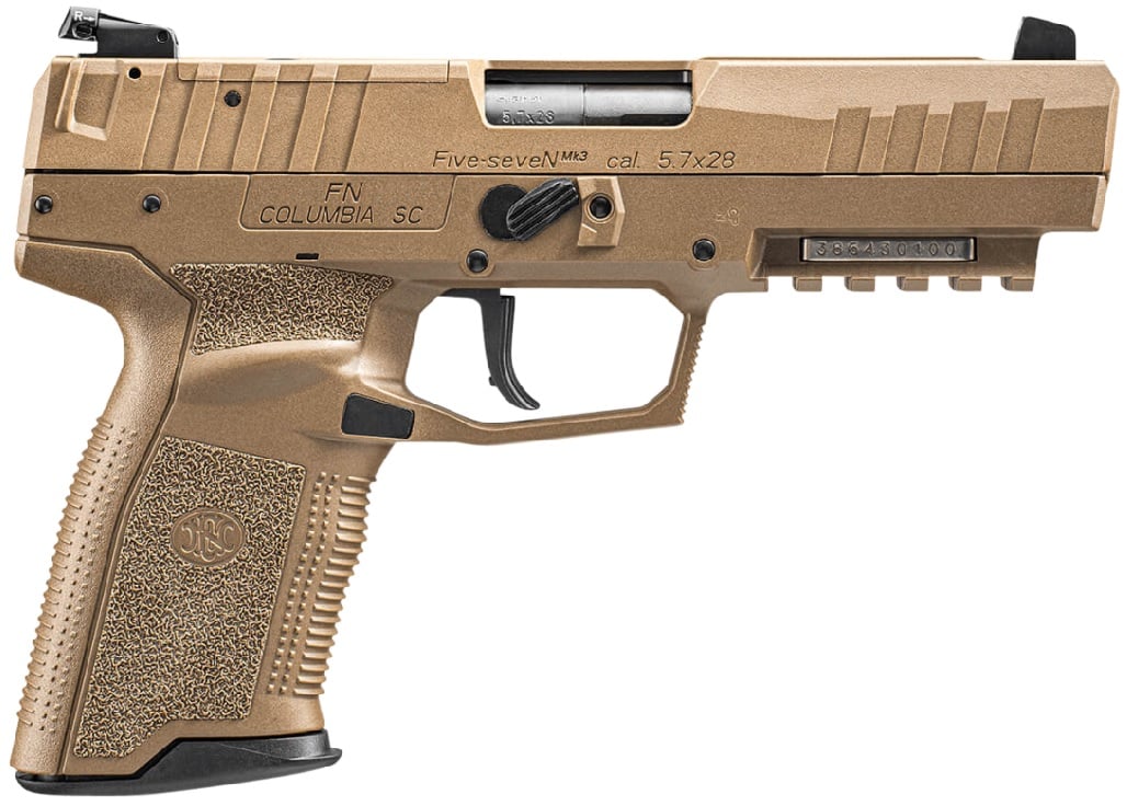 FN Five-SeveN MRD FDE 5.7x28MM Pistol 4.8" 10+1RD 66-101277