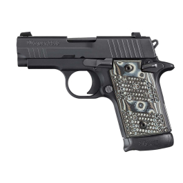 Sig Sauer P938 Extreme 9mm Compact Pistol (938-9-XTM-BLKGRY-AMBI) 