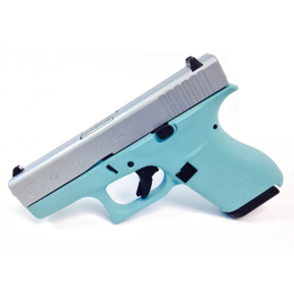 Glock 42 Tiffany Blue .380 Auto Compact Pistol UI4250204TBT