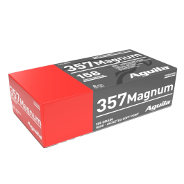 Aguila .357 Magnum 158GR Semi-Jacketed Soft Point Ammunition 50RD 1E572823