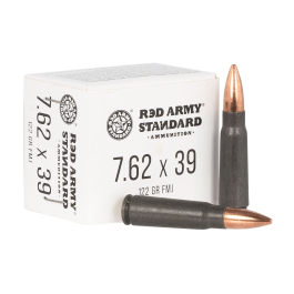 Red Army Standard 7.62x39mm 122 Grain FMJ, 20 Rounds AM3092