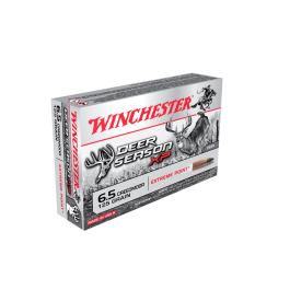 Winchester Deer Season XP 125gr 6.5 Creedmoor Ammunition 20 Round X65DS