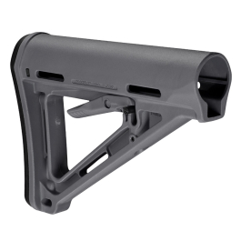 Magpul MOE Stealth Gray Carbine Stock(Tube Not Included), Mil-Spec - MAG400-GRY