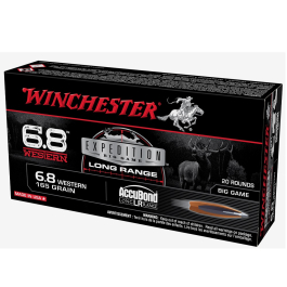 Winchester AccuBond LR 6.8 Western 165 Grain 20 Round S68WLR