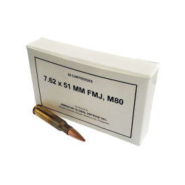 Armscor M80 7.62x51 NATO FMJ 147GR Ammunition 20RD 50319