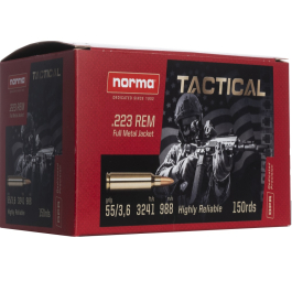 Norma 55gr .223 Remington 150 Round 20157704
