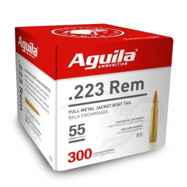 Aguila .223 Rem, 55 Grain FMJ, 1200 Rounds 1E223108