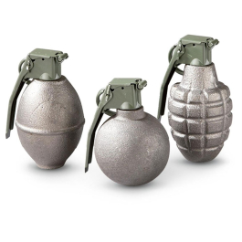 Sturm-Miltec 3-Pack Inert Dummy Grenades