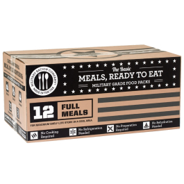 The Basic MRE's – 12 Complete Meals 09-9177
