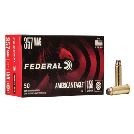 Federal American Eagle .357 Magnum 158GR JSP Ammunition AE357A