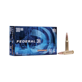 Federal Power-Shok .308 Winchester 150GR  JSP Ammunition 20RD 308A