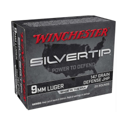 Winchester Silvertip 147 gr 9mm 20 Rounds W9MMST2