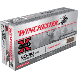 Winchester Super-X .30-30 Winchester 170GR Power-Point Shells 20RD X30303