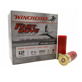 Winchester Fast Dove High Brass 12GA 25 Rounds WFD128B