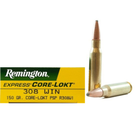 Remington Core-Lokt .308 Win, 150 Grain PSP, 200 Round Case 27842