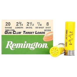 Remington Gun Club Target Load 20 Gauge, 2-3/4