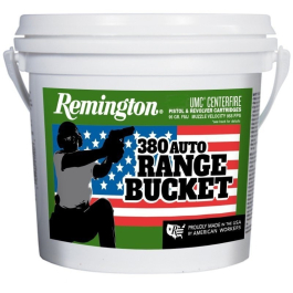 Remington UMC .380 Auto, 95 Grain FMJ, 300 Round Bucket 23978