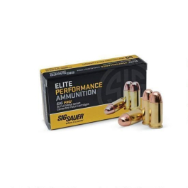 SIG Sauer Elite 9mm Ammunition, 50 Rounds, FMJ, 115 Grain E9MMB1-50