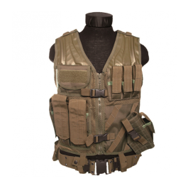 Mil-Tec USMC Combat Vest, Coyote 10720005
