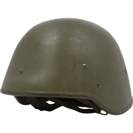 Military Surplus NATO Polish Kevlar Helmet Olive Drab, Used 91662500