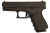 Glock 19 Gen4 9mm Compact Pistol - Hot Cerakote Tactical Bronze UG1950203TBR