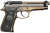 Beretta 92FS 9mm Burnt Bronze Pistol With Stainless Steel Slide 4.9