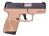 Taurus G2S 9mm Pistol 1-G2S931, Tan/Black 7rd 3.25