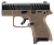 Beretta APX-A1 Carry 9mm Optic Ready Pistol JAXN925A1, Flat Dark Earth 6rd/8rd 3.3