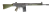 PTR-91 GI PTR 100 Black/OD Green .308WIN/7.62NATO Rifle 20+1 18