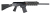 JTS M12AK-T1 12GA Semi-Automatic Shotgun 18.7