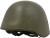 Military Surplus NATO Polish Kevlar Helmet Olive Drab, Used 91662500