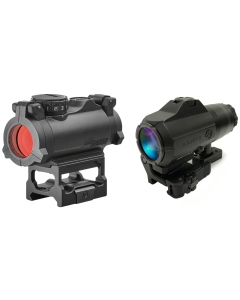 Sig Sauer ROMEO-MSR Combo Kit 1x20mm Compact Red Dot/3x22mm Micro Magnifier SORJ72001