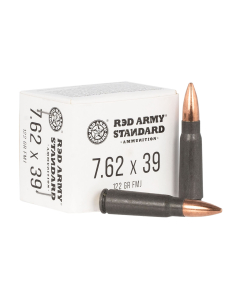 Red Army Standard 7.62x39mm 122 Grain FMJ, 20 Rounds AM3092