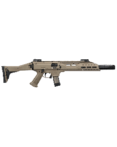 CZ Scorpion EVO 3 S1 FDE Carbine w/Faux Suppressor 9mm Rifle 16.2