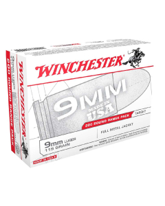 Winchester USA 115gr 9mm 200 Round USA9W