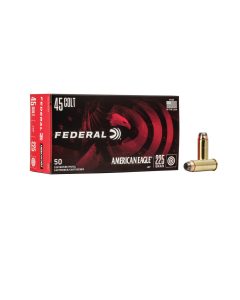 Federal American Eagle Handgun 225gr 45 Colt Ammunition 50 Round AE45LC