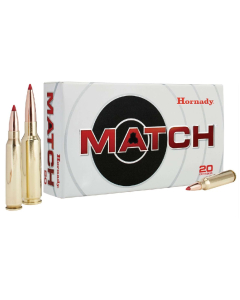 Hornady ELD Match 168gr .308 Win Target Ammunition 20 Round 80966