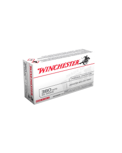 Winchester USA .380 ACP 95GR JHP Ammunition 50RD USA380JHP