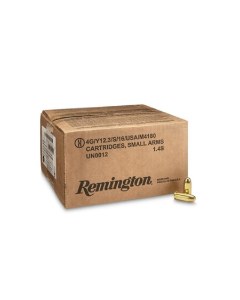 Remington 9mm 115GR FMJ Ammunition 500RD 20101