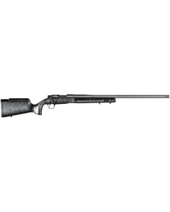 Christensen Arms Mesa Long Range 6.5 Creedmoor Black, Bolt Action Rifle Black w/Gray Webbing 26