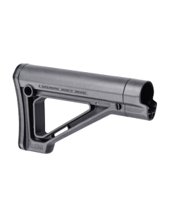 Magpul MOE Stealth Gray Fixed Carbine Stock, Mil-Spec - MAG480-GRY