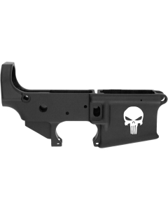 Anderson Manufacturing .223/5.56 AR-15 Stripped Lower Receiver, Punisher Skull Mil-Spec D2K067A02P