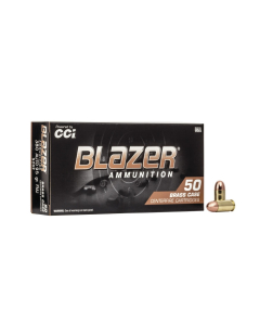 CCI Blazer Brass .380 Auto 95GR FMJ Ammunition 50RD 5202