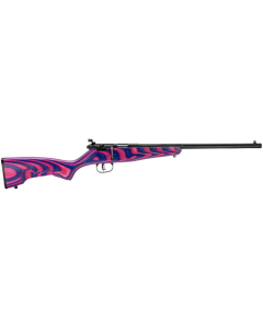 Savage Arms Rascal Minimalist .22 LR Pink and Purple, Singe Shot Rifle 16