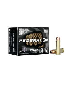 Federal Personal Defense Punch 38 Special +P 120gr 20rd - PD38P1