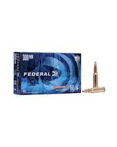 Federal Power-Shok .308 Winchester 150GR  JSP Ammunition 20RD 308A